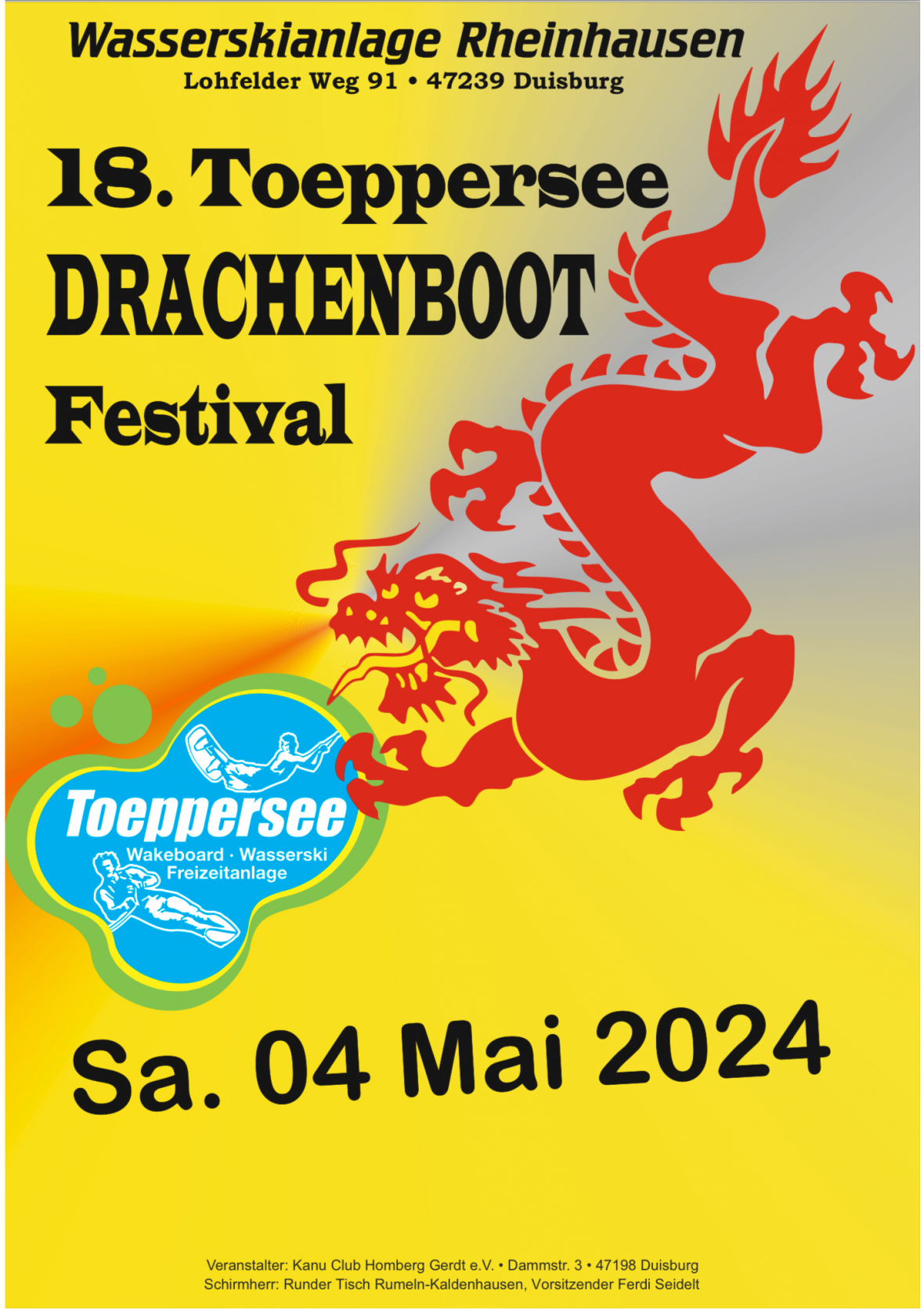 18. Toeppersee Drachenboot Festival 2024